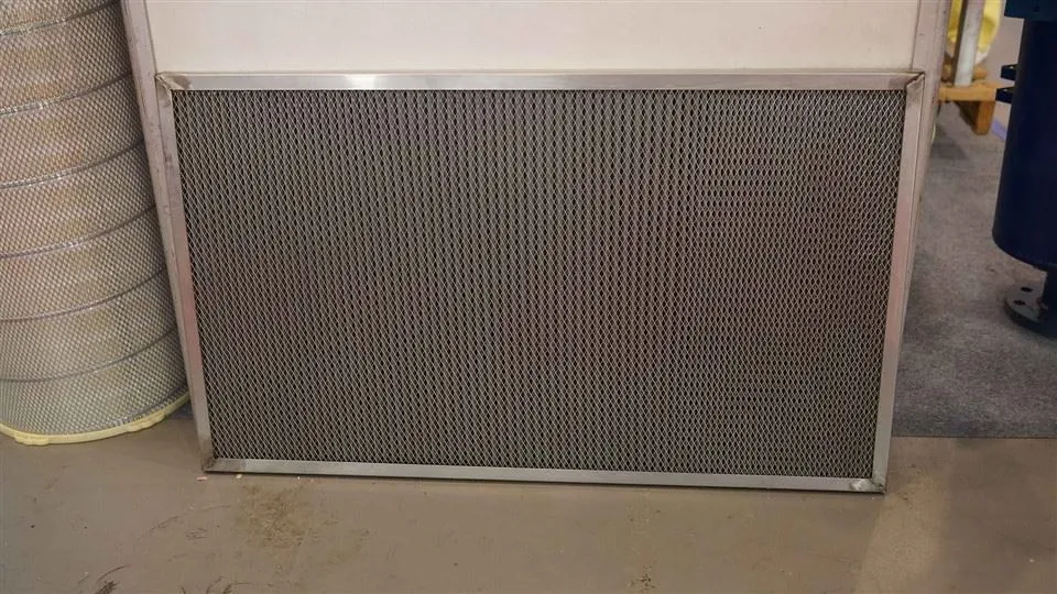 Pechning oldingi filtri zanglamaydigan po'latdan yuviladigan alyuminiy to'rli havo filtri