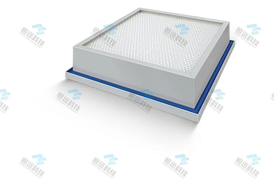 HEPA Filter Gel muhr Lefte-lipvale Yuqori samaradorlik alyuminiy ramkali tozalash xonasi HEPA modulini almashtirish Yangi Bak Filtr fermer xo'jaligi