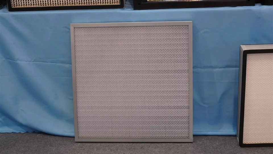 Meshes Pre-Filtr Yuviladigan zanglamas po'latdan yasalgan ramka chang to'r filtri